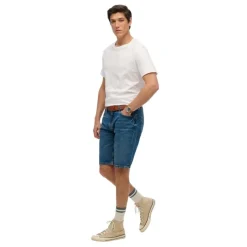 Pantalones bermudas Superdry Vintage Straight Short