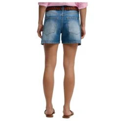 Pantalones bermudas Superdry Mid Rise Denim Short