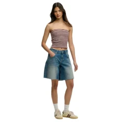 Pantalones bermudas Superdry Mid Rise Baggy Short