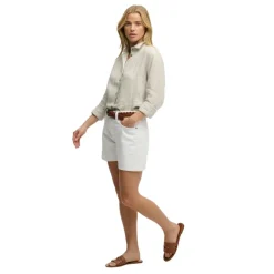 Pantalones bermudas Superdry Mid Rise Denim Short