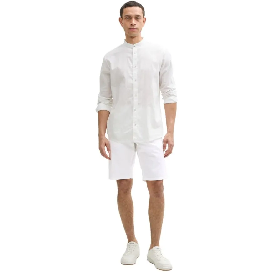 Pantalones bermudas Tom tailor Regular Linen Chino Shorts