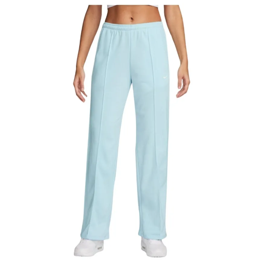 Pantalones chándal Nike W Nsw Nk Chll Ft Mr Oh Swtpnt