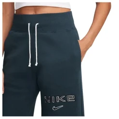 Pantalones chándal Nike W Nsw Phnx Flc Hr Logo Pnt Wde