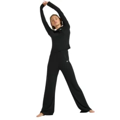Pantalones chándal Roxy Rise & Vibe New Rib Wide Leg