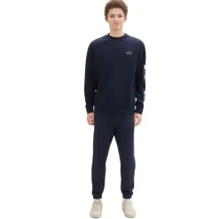 Pantalones chándal Tom tailor Sweat Jogger With Print Knitted Pants
