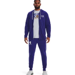 Pantalones chándal Under armour UA RIVAL TERRY JOGGER-BLU