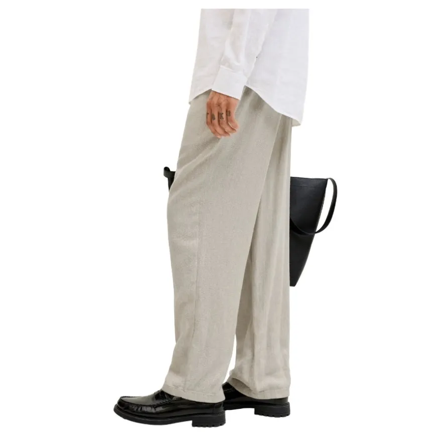Pantalones largos Jack & jones Jpstkarl Mykonos Linen Blend Chino