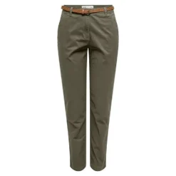 Pantalones largos Jdy Jdychicago Mw Belted Chino Pants Pnt