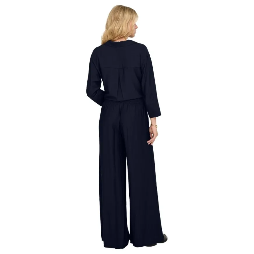 Pantalones largos Jdy Jdypepper Mw Palazzo Pant Wvn Dia