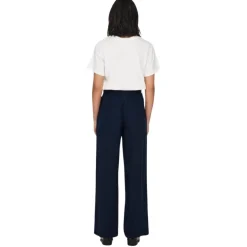 Pantalones largos Jdy Jdysay Mw Linen Belt Pant Wvn Noos
