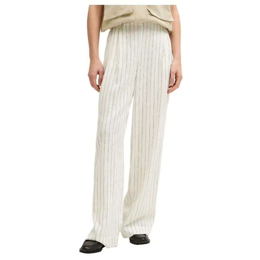 Pantalones largos Jjxx Jxalmira Linen Blend Hw Pant Wvn Ln