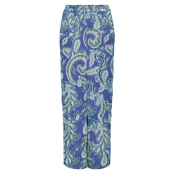 Pantalones largos Only Onlalma Life Poly Palazzo Pant Aop Ptm