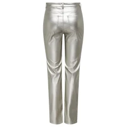 Pantalones largos Only Onlemily-Elyna Hw Metal Long Straigh Pnt