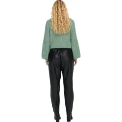 Pantalones largos Only Onlmynte Faux Leather Pants Cs Otw