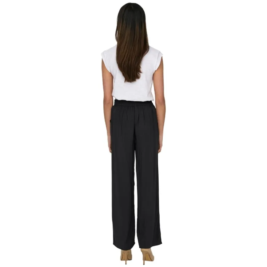 Pantalones largos Only Onlnova Life Vis Palazzo Pant Solid