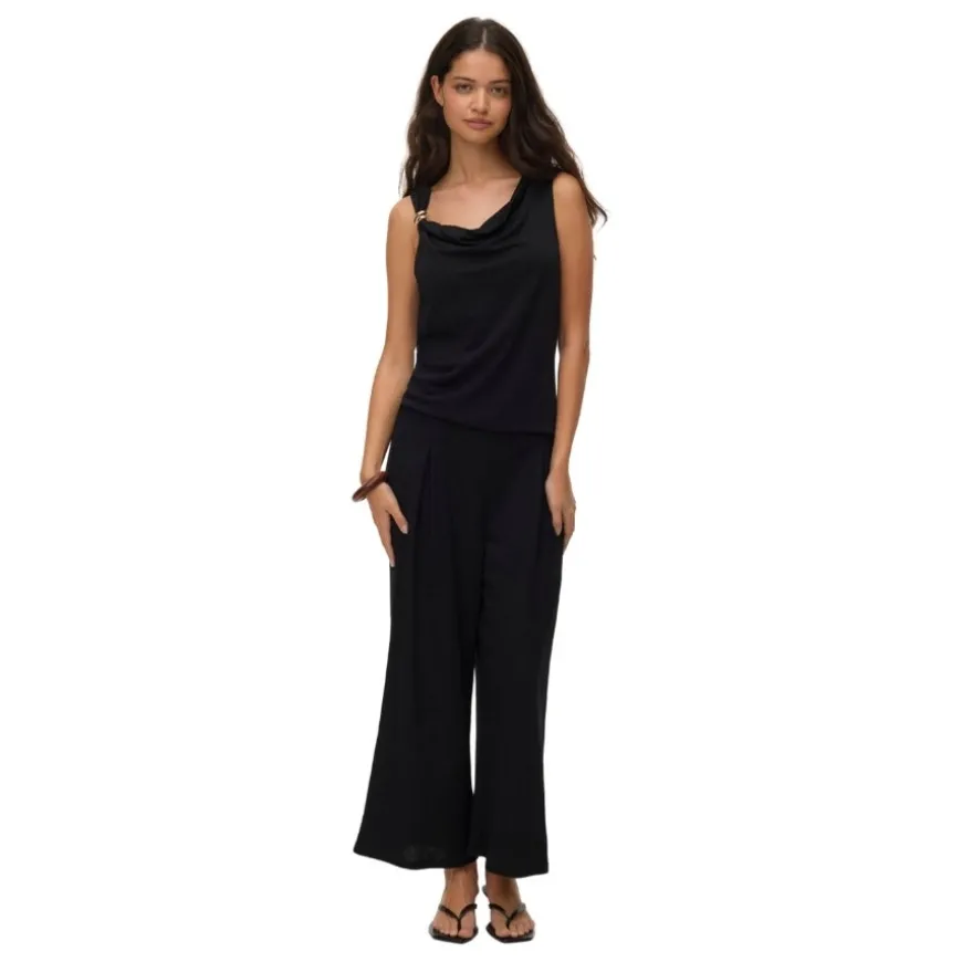 Pantalones largos Vero moda Vmjasmine Hw Wide Culotte Pants Jrs