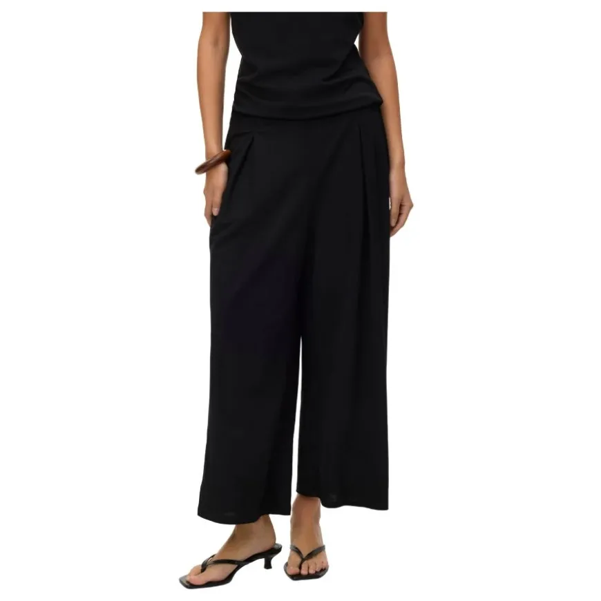 Pantalones largos Vero moda Vmjasmine Hw Wide Culotte Pants Jrs