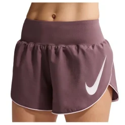Pantalones Nike W Nk Tempo Flw Swsh Mr Df Shrt