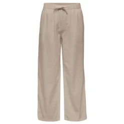 Pantalones piratas Only Onlgoa Mw Lin Bl Pull-Up Culotte Cc Pnt
