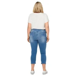Pantalones tejanos Carmakoma Carwilly Reg Waist Dnm Capri Noos