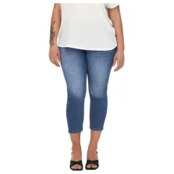 Pantalones tejanos Carmakoma Carwilly Reg Waist Dnm Capri Noos