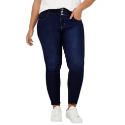 Pantalones tejanos Carmakoma Caranna Hw Skinny Ank Mbd Dnm Ana