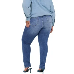 Pantalones tejanos Carmakoma Carsui Mid Slim Rhinestone Dnm Tai