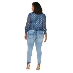 Pantalones tejanos Carmakoma Carwilly Reg Sk Raw Ank Rea213 Dnm