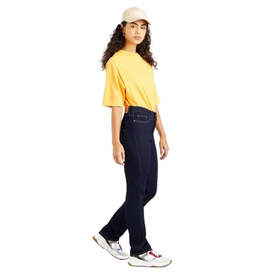 Pantalones tejanos Levis 314 Shaping Straight Darkest S