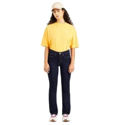 Pantalones tejanos Levis 314 Shaping Straight Darkest S
