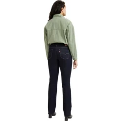 Pantalones tejanos Levis 314 Shaping Straight Darkest S