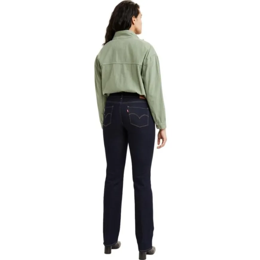 Pantalones tejanos Levis 314 Shaping Straight Darkest S