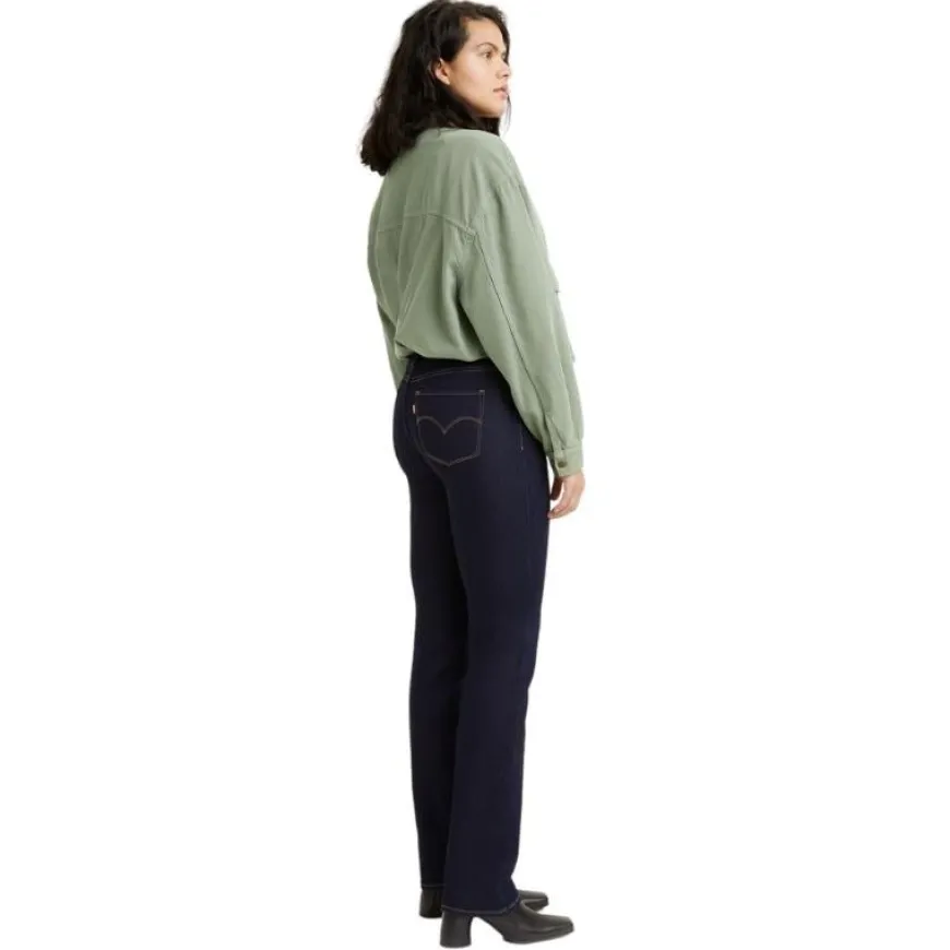 Pantalones tejanos Levis 314 Shaping Straight Darkest S