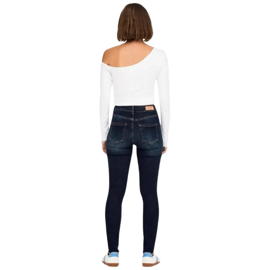 Pantalones tejanos Only Onlblush Mid Sk Ankle Rw Dnm Dot245 Noos