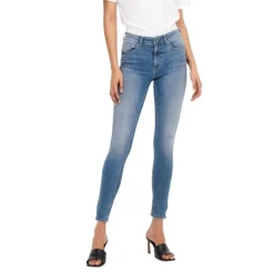 Pantalones tejanos Only Onlblush Mid Sk Ank Zip Dnm Tai848 Noos