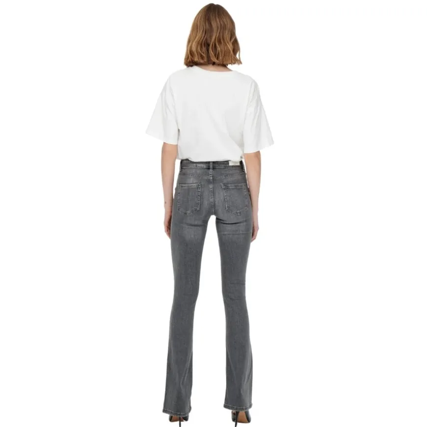 Pantalones tejanos Only Onlblush Mid Flared Tai0918 Noos