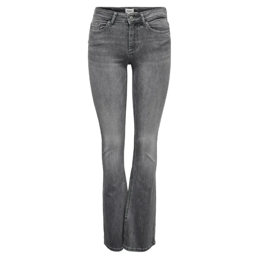 Pantalones tejanos Only Onlblush Mid Flared Tai0918 Noos