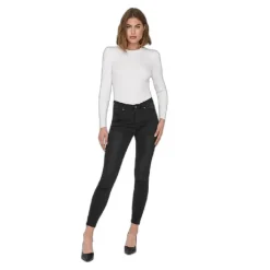Pantalones tejanos Only Onlwauw Mid Sk Bj1097 Noos