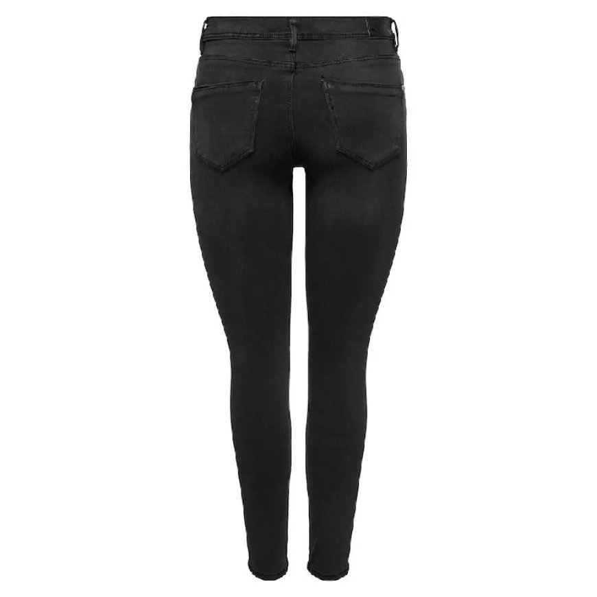 Pantalones tejanos Only Onlwauw Mid Sk Bj1097 Noos
