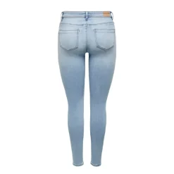 Pantalones tejanos Only Onlwauw Mid Skinny Dnm Bj639 Noos
