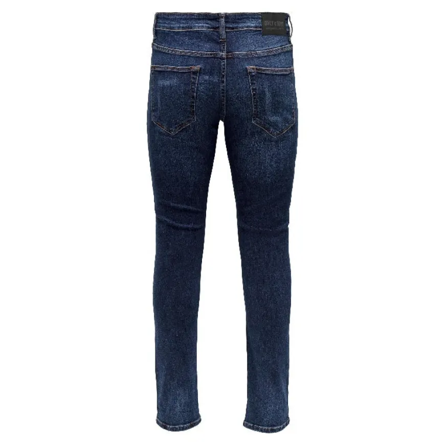 Pantalones tejanos Only & sons Onsloom Slim D. Blue 6749 Dnm Jeans Noos