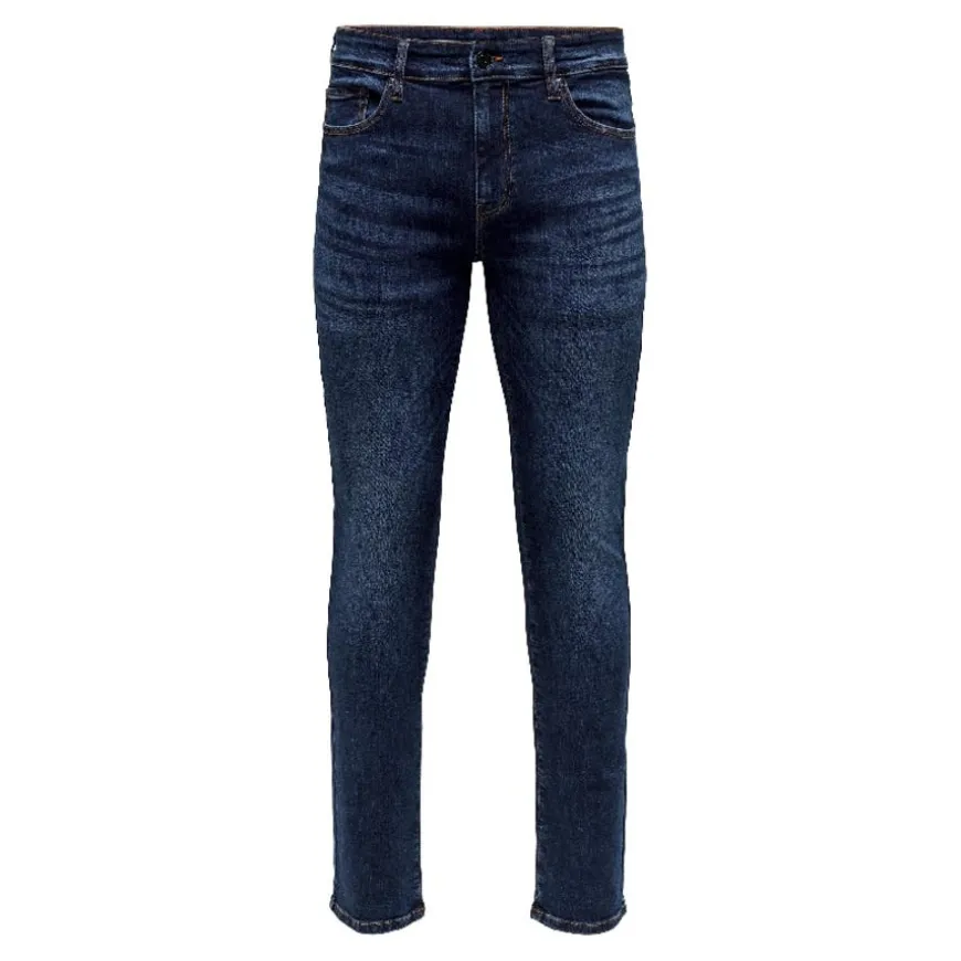Pantalones tejanos Only & sons Onsloom Slim D. Blue 6749 Dnm Jeans Noos