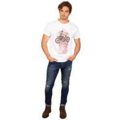 Pantalones tejanos Skull rider D-SRIDER used skinny fit jeans