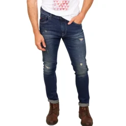Pantalones tejanos Skull rider D-SRIDER used skinny fit jeans