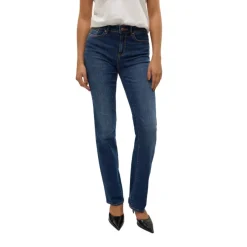 Pantalones tejanos Vero moda Vmflash Mr Straight Jeans Li3300 Ga Noos