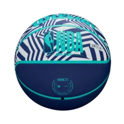 Pelotas Wilson Nba Drv Plus Dazzle Camo Bskt Indigo 7