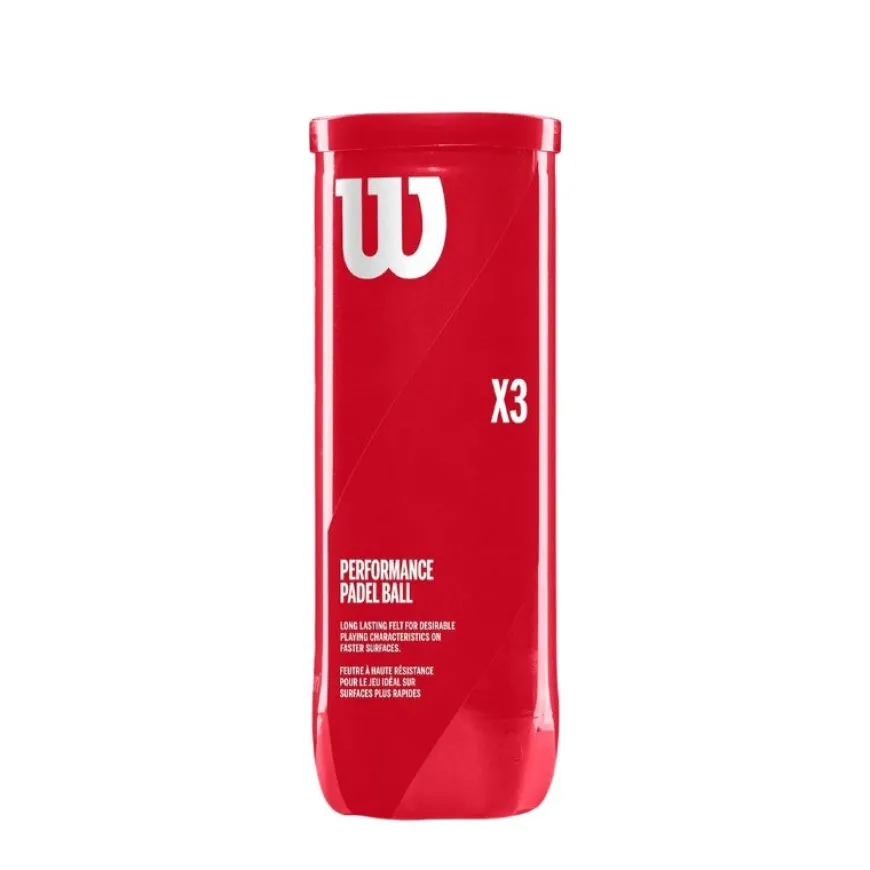 Pelotas Wilson Padel X3 Ball