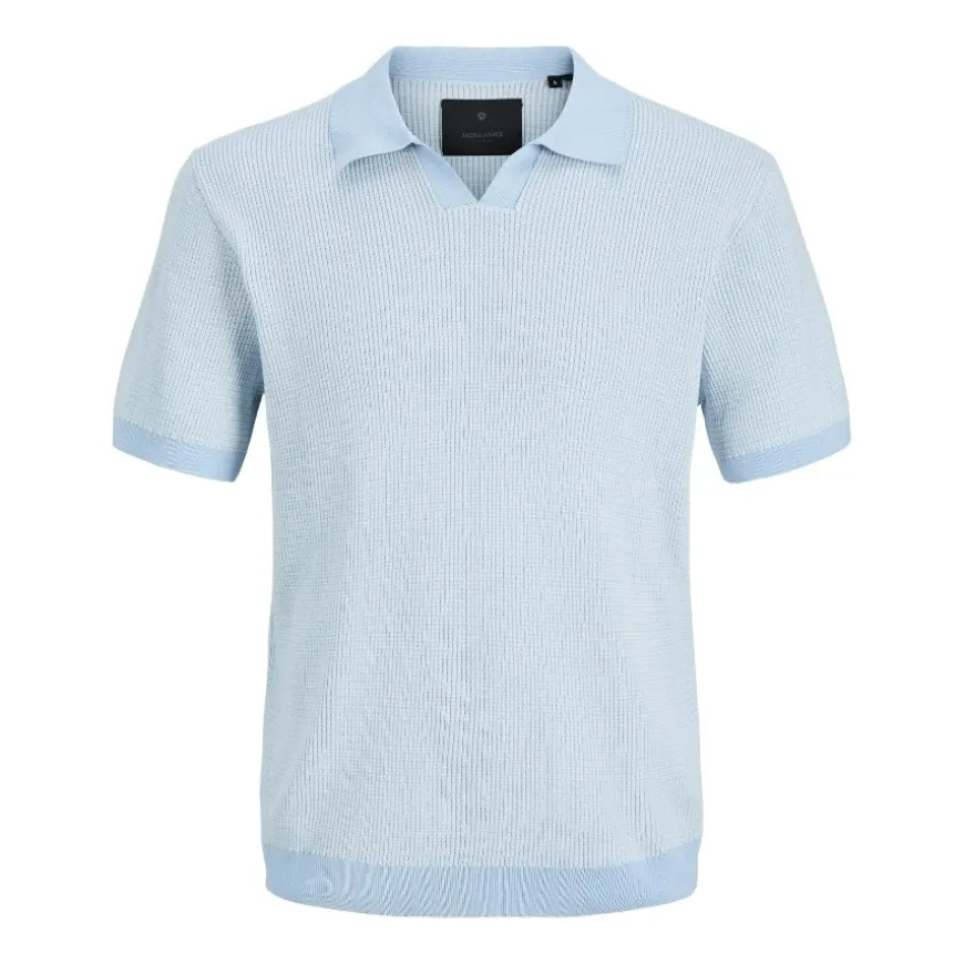 Polos Jack & jones Jprblahudson Knit Split Neck Ss Sn