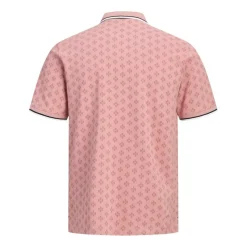 Polos Jack & jones Jprpaulos Play Aop Blu. Ss Polo