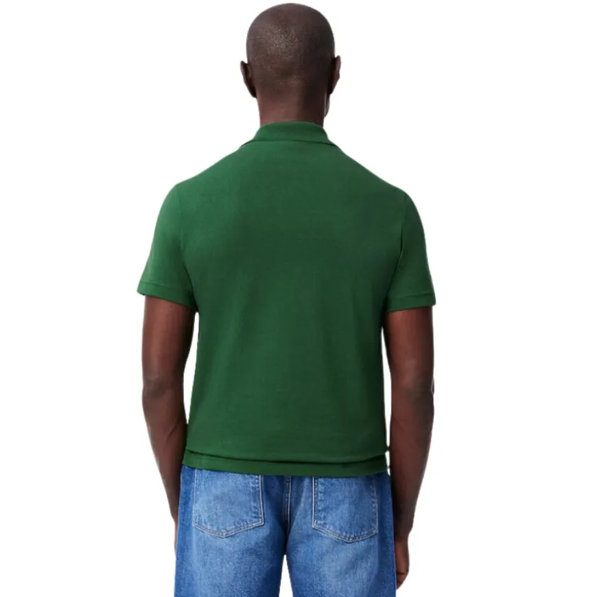 Polos Lacoste Chemise Col Bord-Cotes Manches Courtes